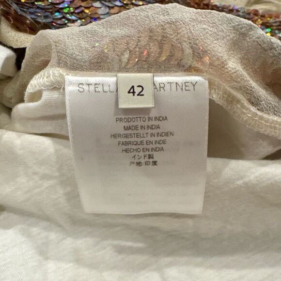 Stella McCartney sequined tank top size 42 - Picture 5 of 9
